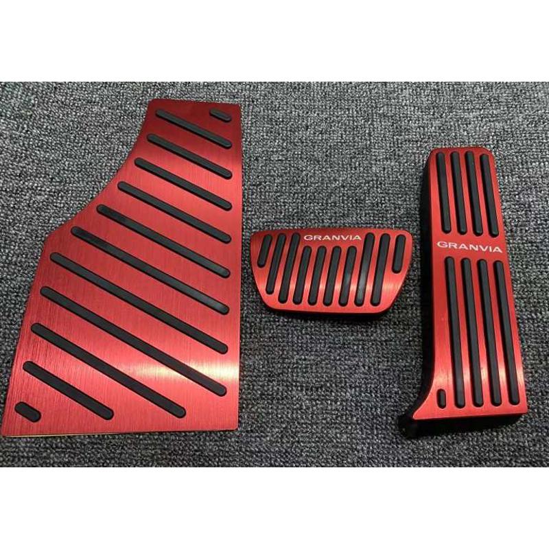 适用于丰田格瑞维亚o油门刹车踏板 内饰改装防滑铝合金脚踏板