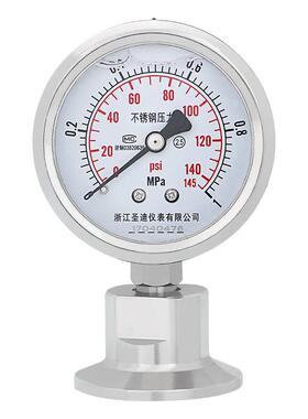 力圣迪供应YP60BF锈钢卫生型耐震卡MAIRUIKE盘不食品50.5 3T8卡箍