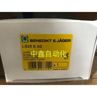 议价BENEDIKT&JAGER原装LS25 E A2 O/OFF-I/ON