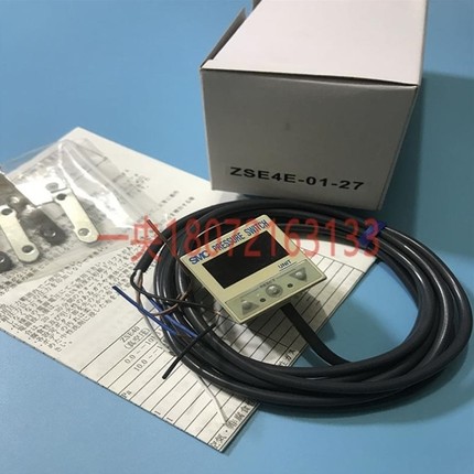 议价A002*正品SMC传感器数显真空压力表ZSE4E-01-27现货