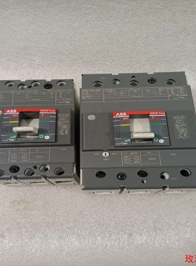 议价拍前议价ABB塑壳断路器XT1N160100A现货一个T3N25
