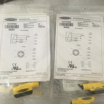 议价议价全新美国邦纳传感器号QS18VP6RBQ8订货66462实物
