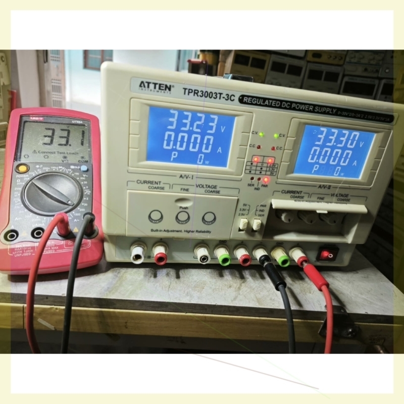议价安泰信双路30V3A线性可调电源,APR3003T-3C,功