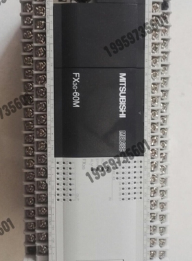 议价三菱PLC FX3G-60MT,年份新,功能正常实物照片,有议价