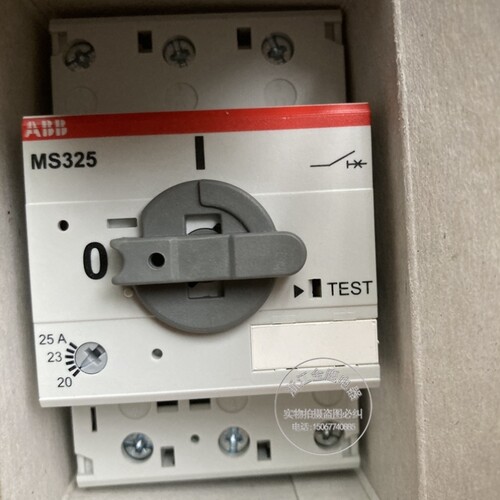 议价原装 ABB马达断路器电动机保护器 MS325-25 3P 25A 4A 20A现
