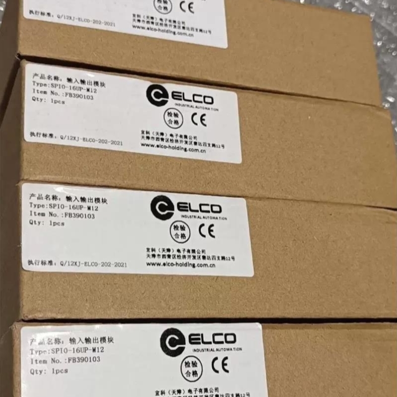 议价议价全新ELCO宜科SPIO-16UP-M12输入输出模块原装正品多问