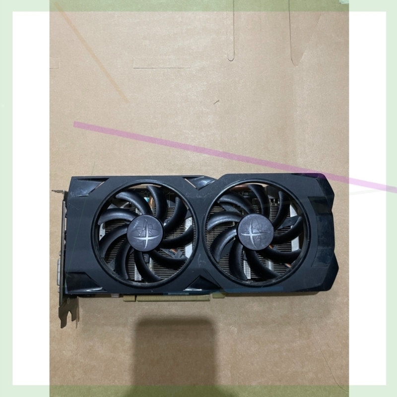 议价拆机XFX讯景RX470 4G包好包测试 带跑分图 实物