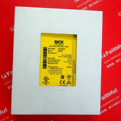 议价【盛兴自动化】Sick UE10-3OS3D0 西克全新安全模块 6024918