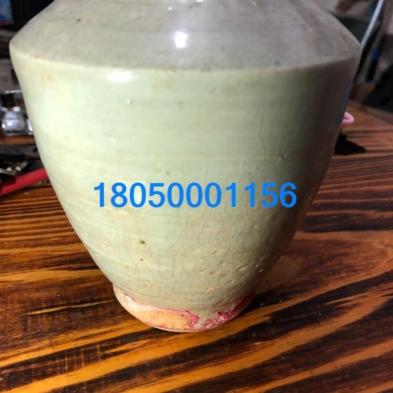 议价【议价】明代青釉瓷瓶完整器品相完整无缺