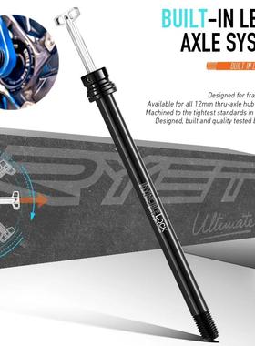 隐藏式快拆桶轴杆 山地公路车越野XC超轻碟刹前叉花鼓杆QR同筒轴