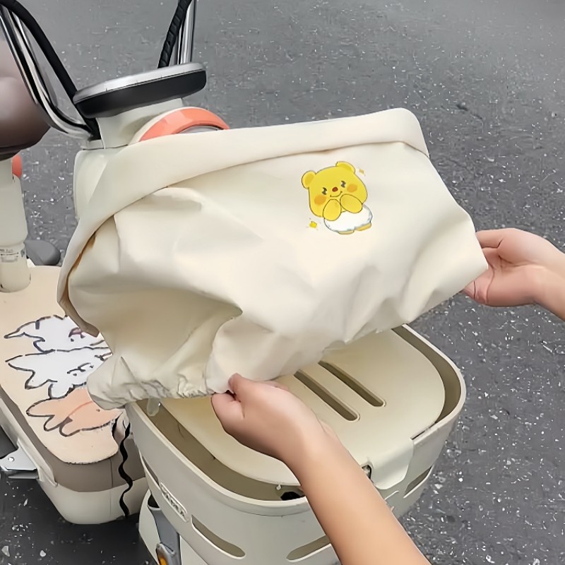 电动车筐通用防晒防雨防尘加厚罩
