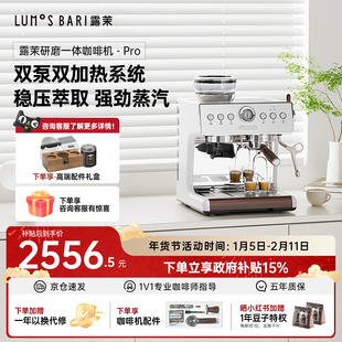[新年礼物]露茉Pro咖啡机家用小型半自动意式研磨一体双泵双加热