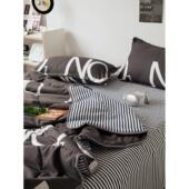 男士 简约个性 可机洗薄空调被四件套耐脏夏凉被单人轻薄宿舍夏被子