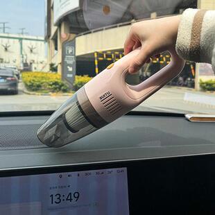 车载吸尘器手持小型无线吸尘机家用大吸力便携式清洁工具2025新款