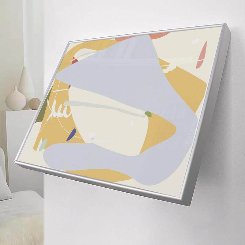 北欧风电表箱装饰画现代简约配电箱遮挡挂画抽象电闸箱免打孔墙画