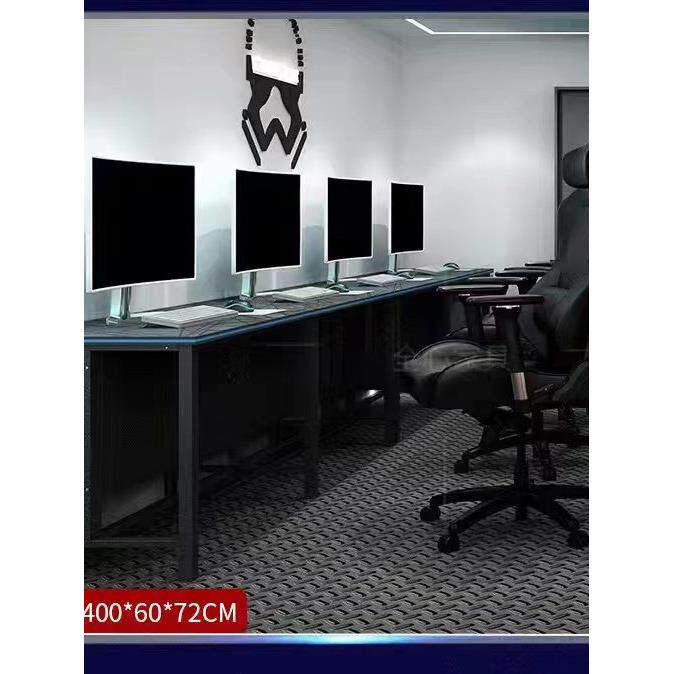 家用网吧桌椅沙发组合台式电脑单人网咖电竞游戏一体机箱简约定制