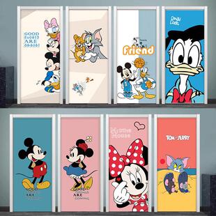 入户门门贴纸木门自粘翻新玻璃门定制门贴纸遮丑网红水井电房门贴