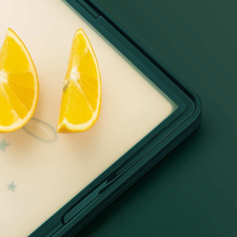 菜板家用防滑不易发霉砧板厨房加厚E塑料切菜板双面粘板切水果案