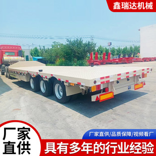 箱平板半挂车厂家供应20英尺45英尺骨架式 集装 箱运输半挂车