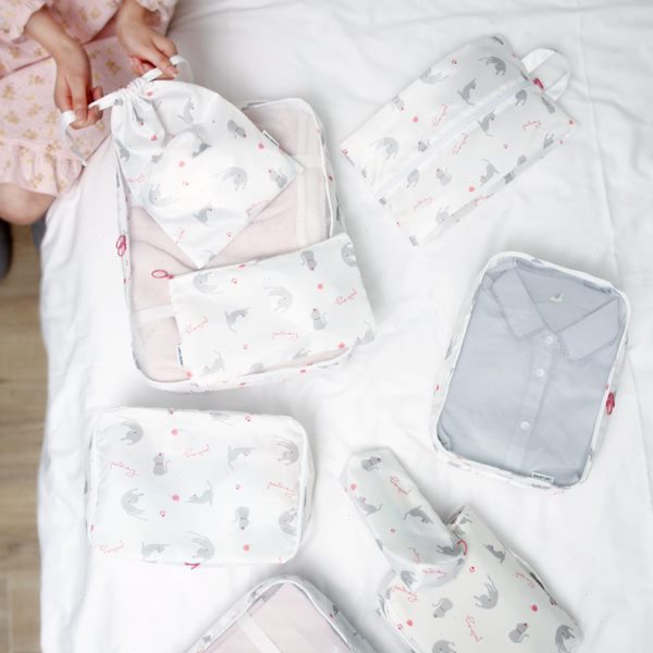 旅行收纳包套装行李箱衣服整理袋子待产便携分装包内衣衣物收纳袋