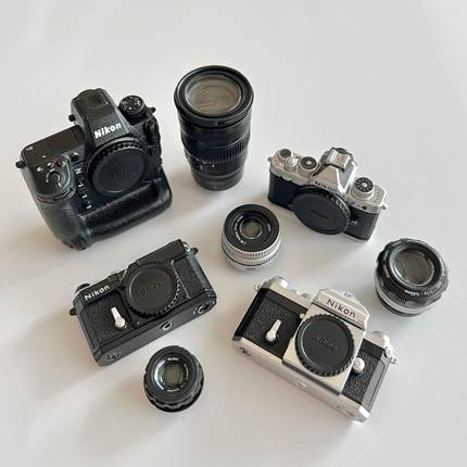 预售# 扭蛋 Nikon尼康单反相机微缩摆件 迷你仿真照相机Zfc Z