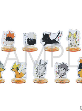 预售#预定 排球少年 FAN PARK 动物Ver. mini立牌 随机 第1弹周边