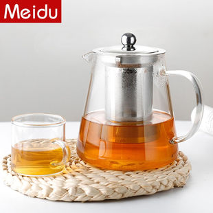 极速美杜公道杯加茶漏玻璃茶壶耐高温泡茶壶煮茶器家用Z办公花茶