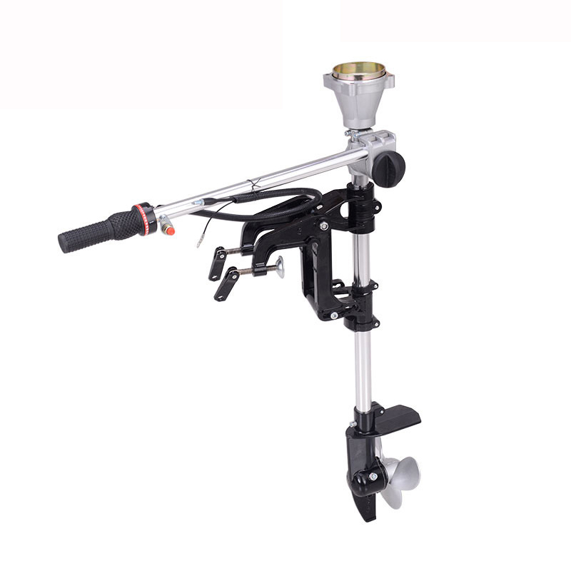 极速汽油割草机改装电动q船外机发动机支架船壁挂冷气无马达船用