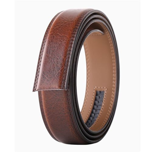 极速No Buckle 3.5cm Width Cowskin Genuine Leather BeltZ Men