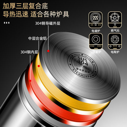 极速304不锈钢油炸锅滤网家用深锅炸串省油炸R锅电磁炉燃气油炸专