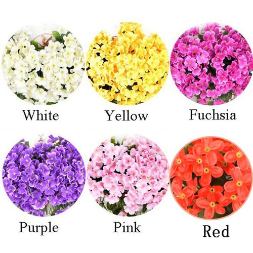 极速1*Artificial Flowers Vine HCanging Flowers Vines Plants