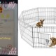 Heavy tDuty Playpen 极速ALEKO Pet 24B Kennel Dog SDK Pen Exe