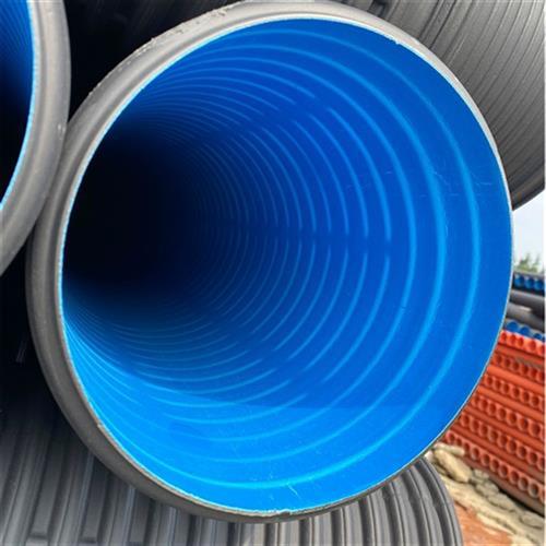 极速HDPE双壁波纹管300HDPE钢带波纹管400PVJC波纹管110 200 500