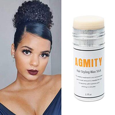 极速Hair Wax Stick for Men and Women Hair Wigs StyVling Head