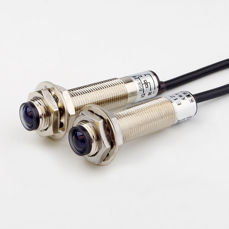 极速M12红外线感应光电开关传感器z对射式直流三线常开10米E3F-5D,电子/电工,感应开关,淘宝优惠券,粉丝福利购,淘宝优惠卷