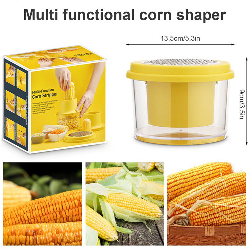 极速Corn Stripper Peeler Cob Cutter ThreKsher Corn Cob Peele