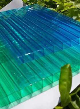 极速厂促厂促新10mmPC中空PC216m大棚RPC透光双层PC品