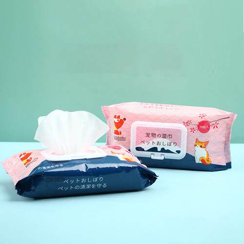 极速80Pcs/Set Pet Wipe  Soft   Care Wipes Cleaning PWads Fac