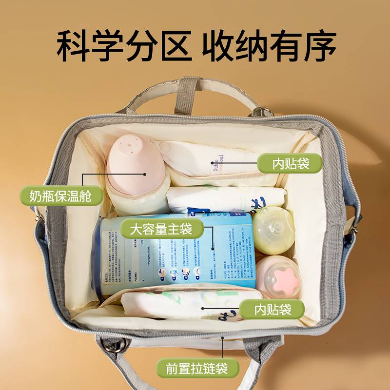 极速宝妈出门轻便小l包妈妈母婴外出2023新款时尚大容量手提双肩