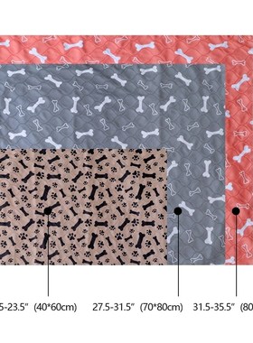 极速Reusable Pet Changring Mat Training Mat Washable Diaper