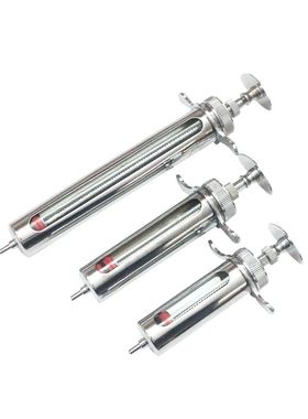 极速兽用注射针器不锈钢金属注射针器兽用医注射针筒猪牛羊1Z0203