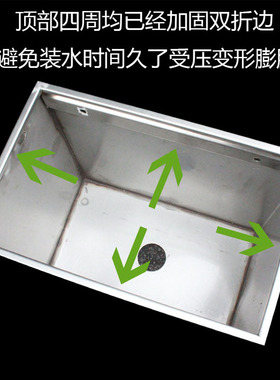 极速公共厕所不锈钢3q04加厚冲水箱自动落水胆不锈钢水箱拉冲水箱