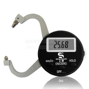 极速高精度数显测厚仪0-25.4mm镜片卡钳钢板M钢管壁厚卡尺卡规0-3