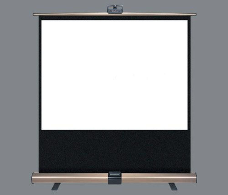 极速全新红金叶 16:x9白塑84英寸地拉投影幕布