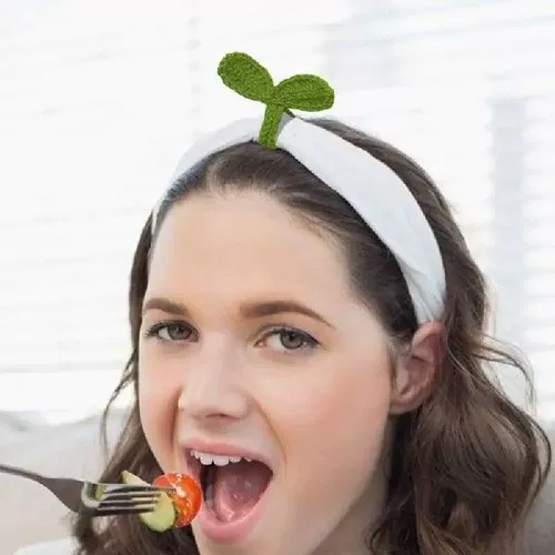 Ручная листья крош