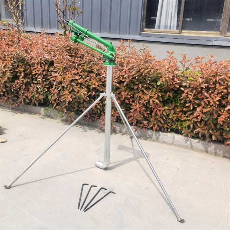 喷灌设备灌溉设备FSW45涡轮蜗杆喷枪最大射程半径51米40mm法兰