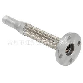 不锈钢异径管波纹管金属软管外丝螺纹接头法兰连接