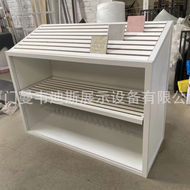 定制展示架马赛克石英石展示架瓷砖抽屉展架木地板涂料艺术漆展架