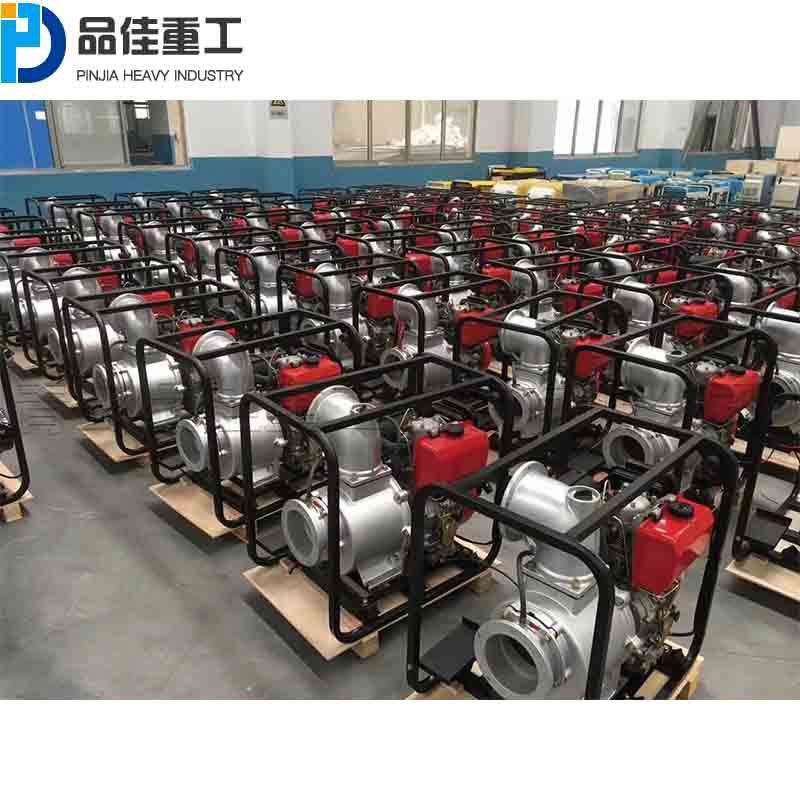 汽油式田园灌溉抽水机 园林田地浇水泵 家用小型自动四冲程清水泵