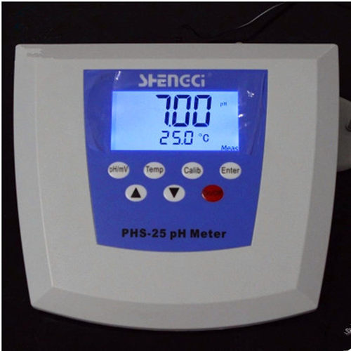 PHS-25酸度计 实验室PH计 ±0.05pH误差台式酸度计
